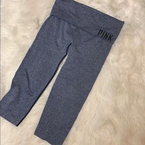 PINK Victoria’s Secret Athletic Crop Leggings